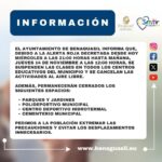 Suspensión de Clases por Alerta Roja: 14 de noviembre